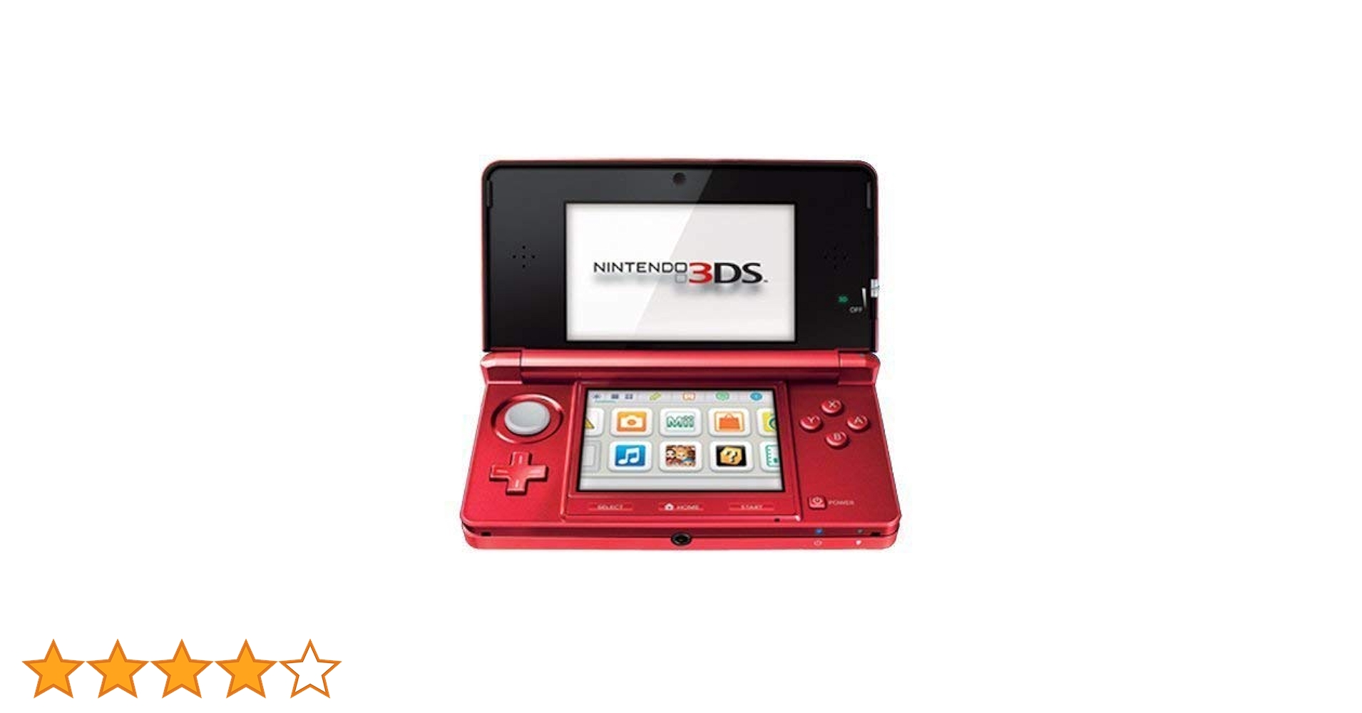 NINTENDO3DS FLARE RED ニンテンドー3DS Nintendo 3DS - Flame Red - Immersive 3D Gaming Experience